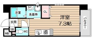 ライジングコート姫島駅前の物件間取画像